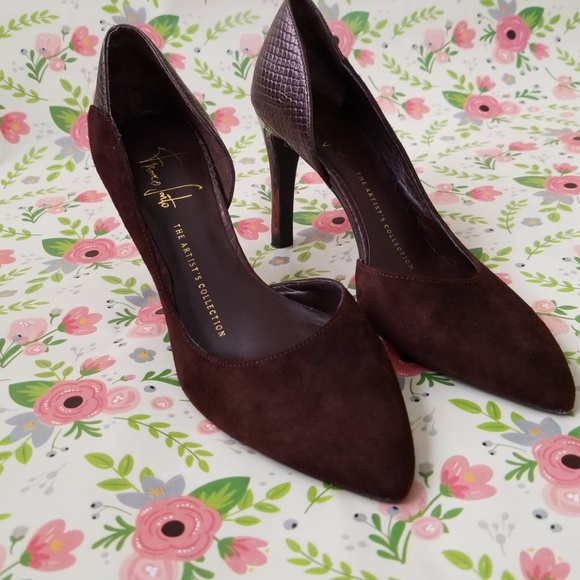 Franco Sarto Shoes - Franco Sarto The Artists Collection, Brown Heels